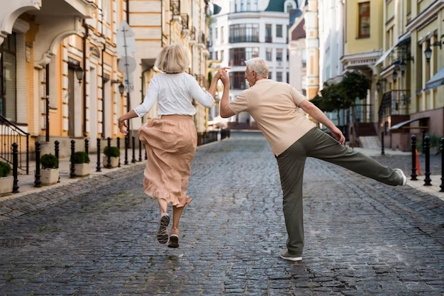 couple vieux danse